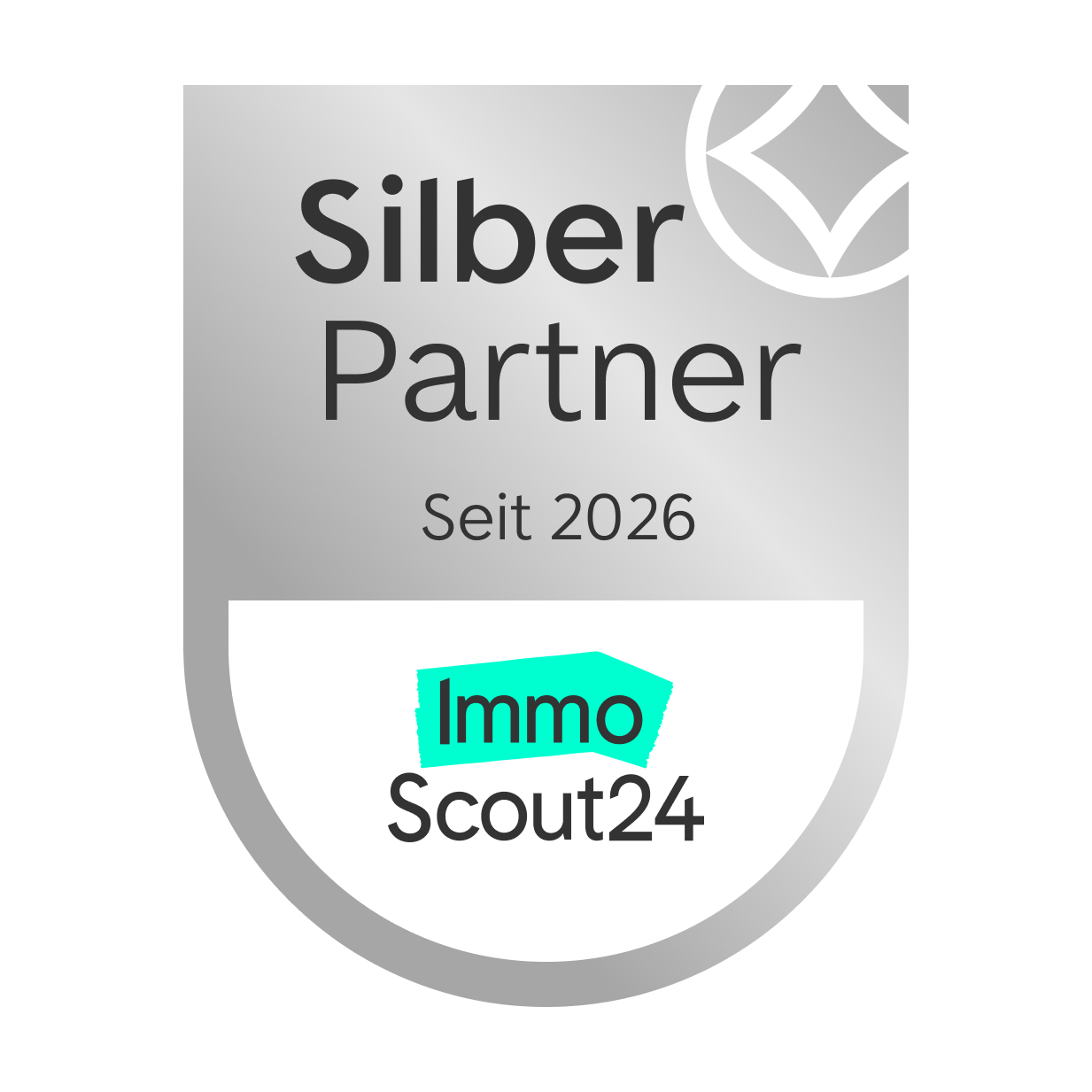 ImmoScout24 Silber Badge 2026 - SIS Sparkassen-Immobilien-Service GmbH