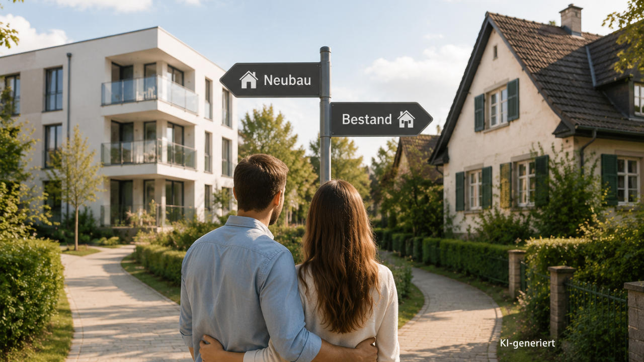 Neubau oder Bestandsimmobilie? So treffen Sie die passende Wohn-Entscheidung