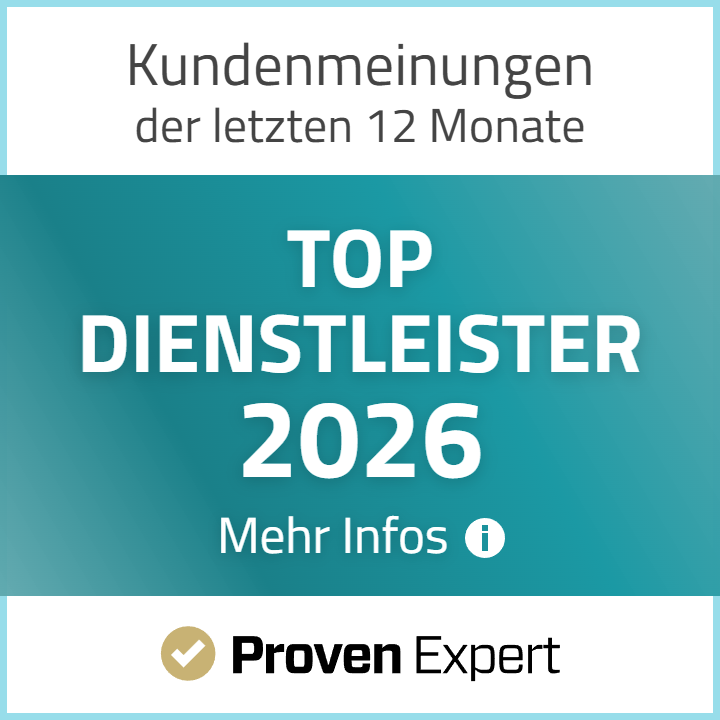 ProvenExpert TOP Dienstleister 2026 - SIS Sparkassen-Immobilien-Service GmbH