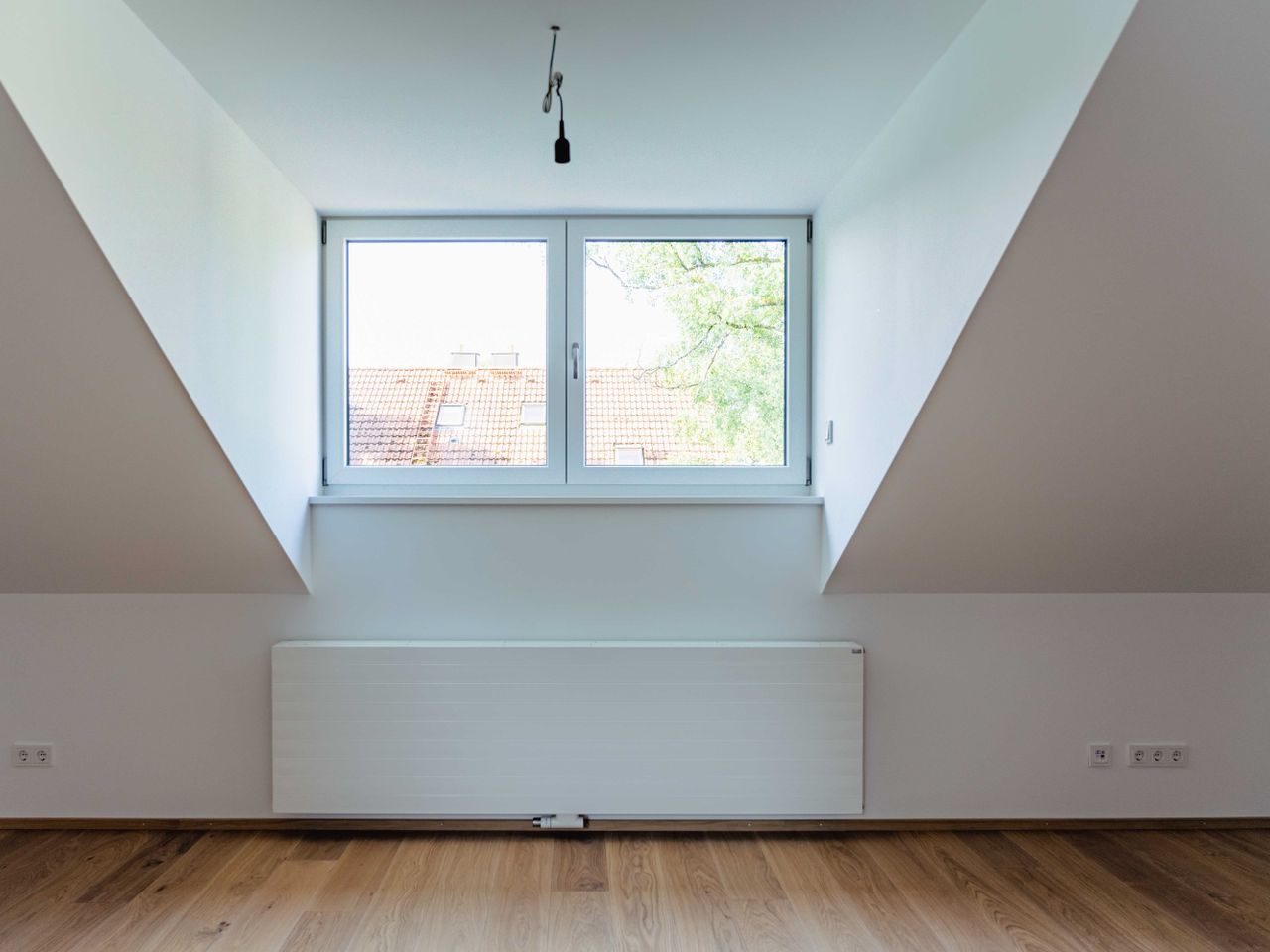 Schlafen im DG mit Gaubenfenster