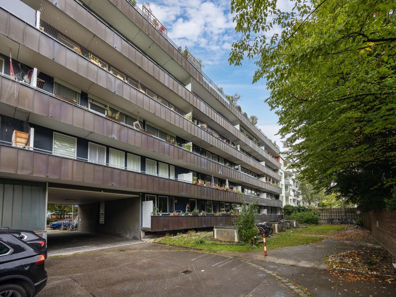 Außenansicht Innenhof