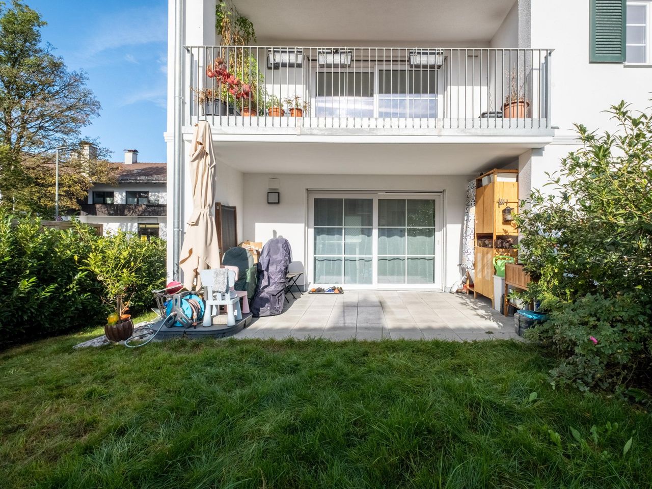 Terrasse und Garten