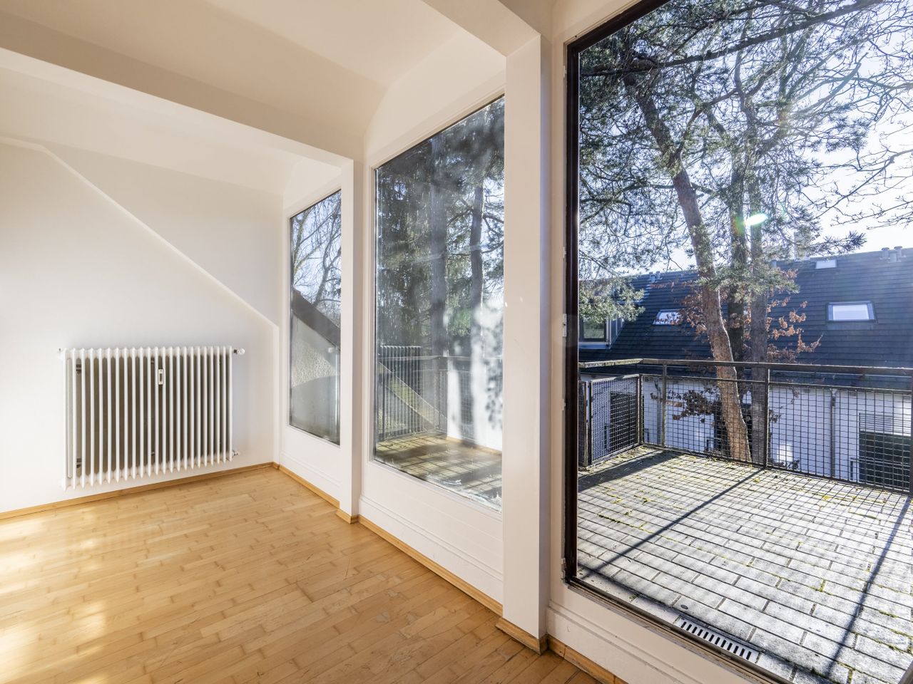 Zugang zum Balkon