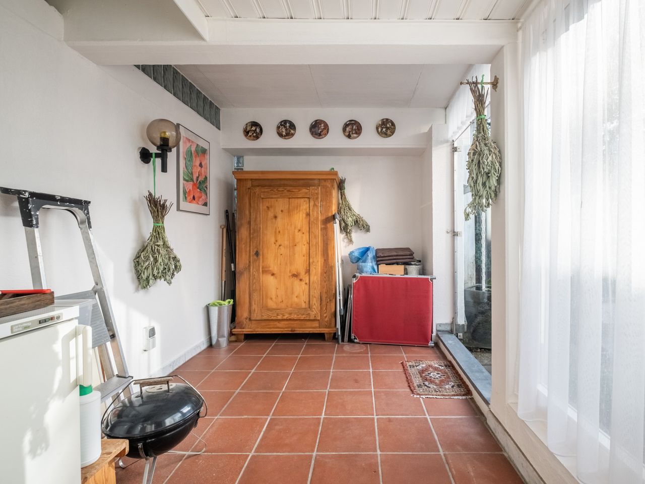 Freisitz vom Schlafzimmer aus