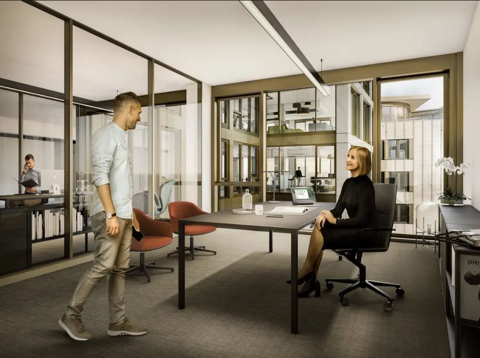 Rendering Einzelbüro
