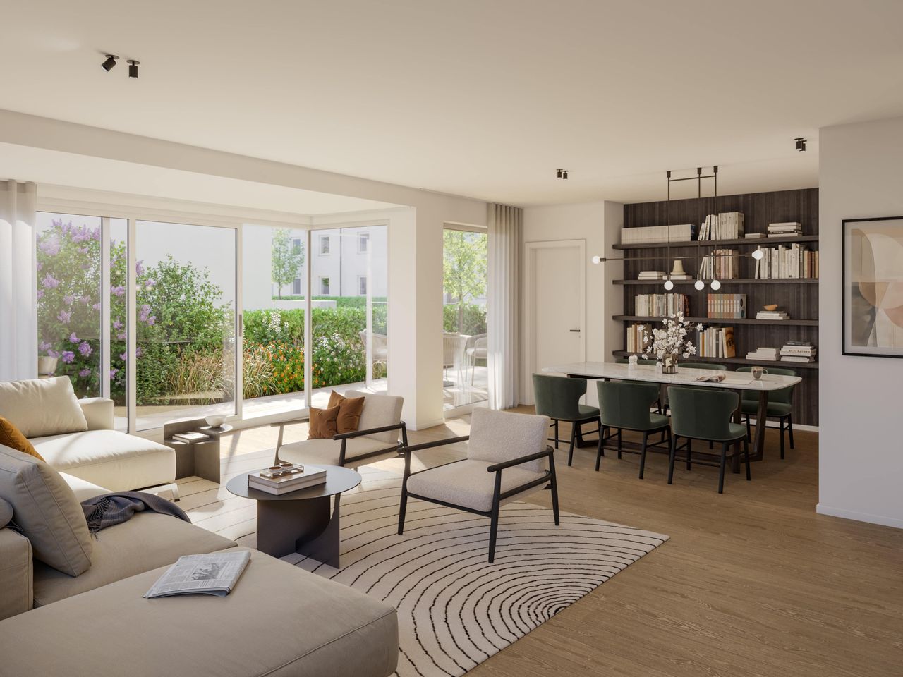 Visualisierung Wohnbereich