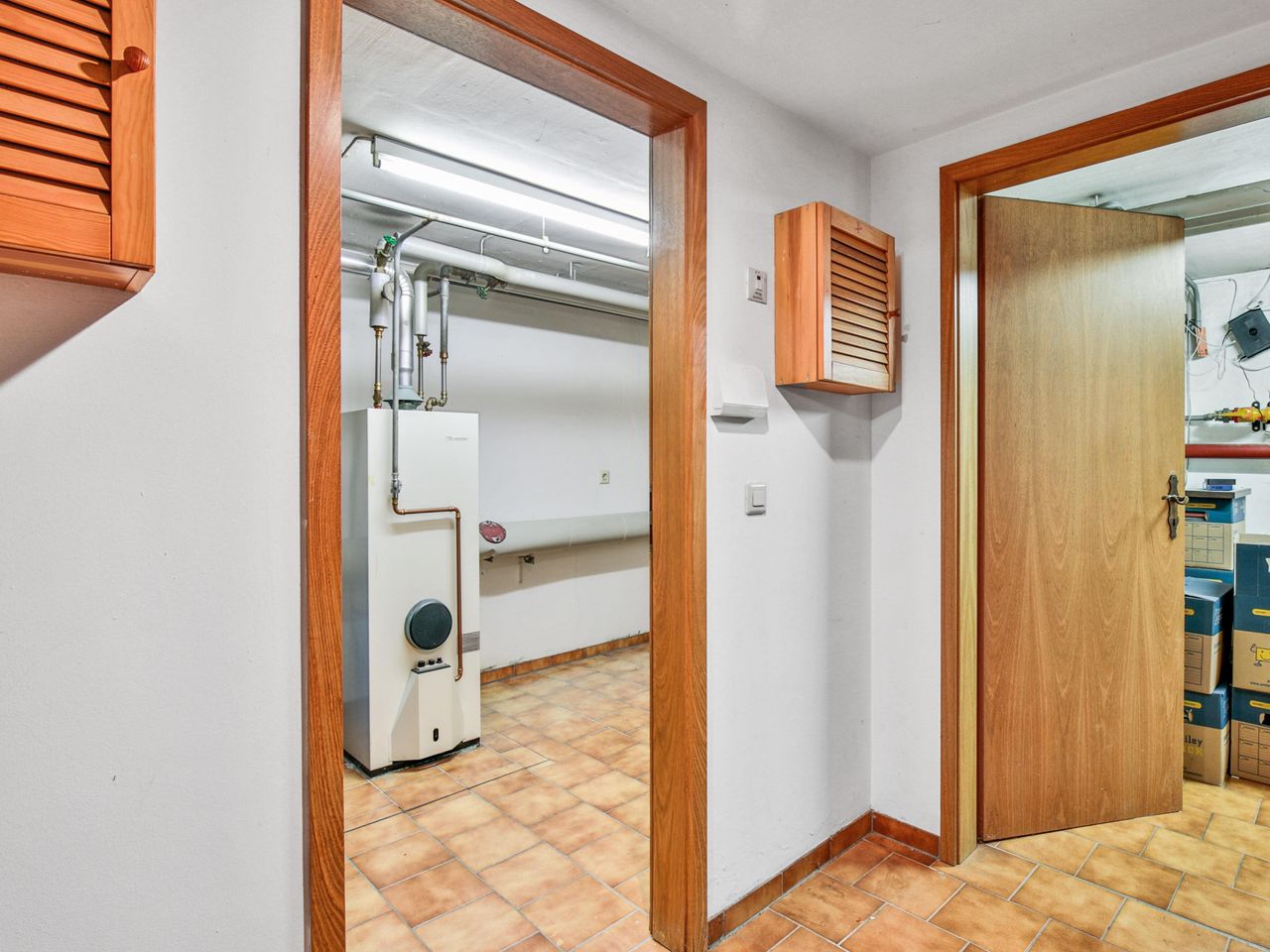Blick in den Keller