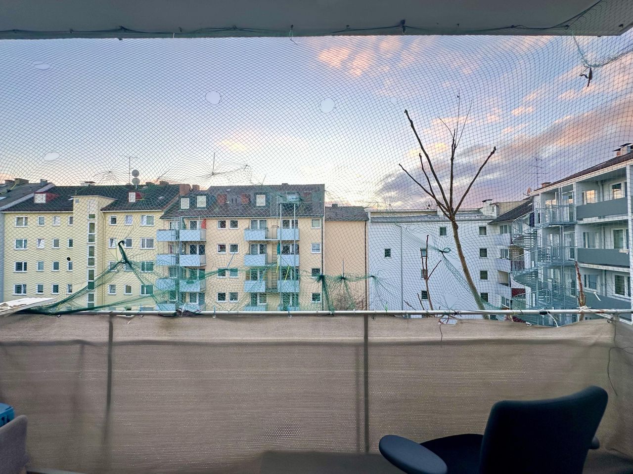 Ausblick Balkon