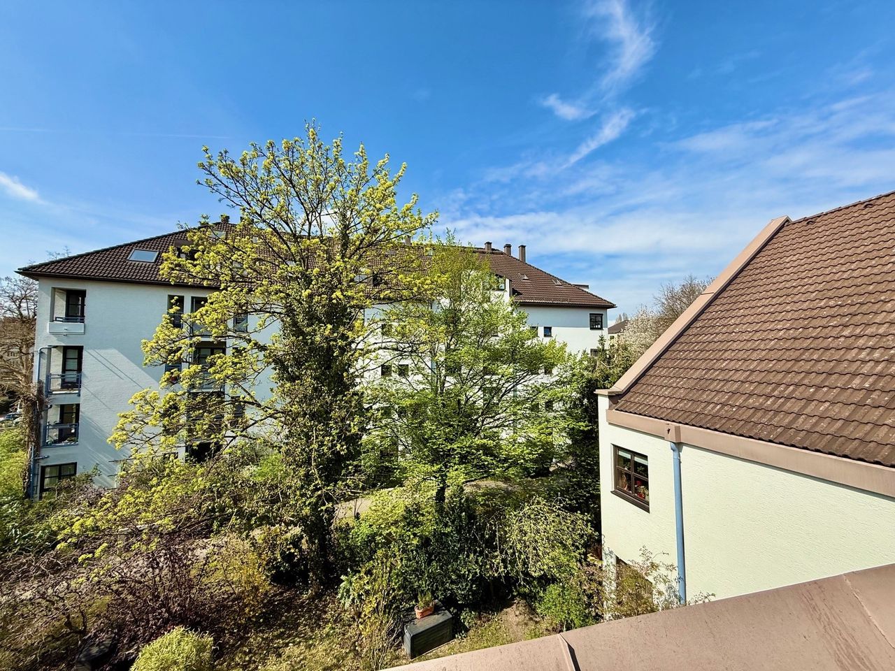Ausblick Balkon