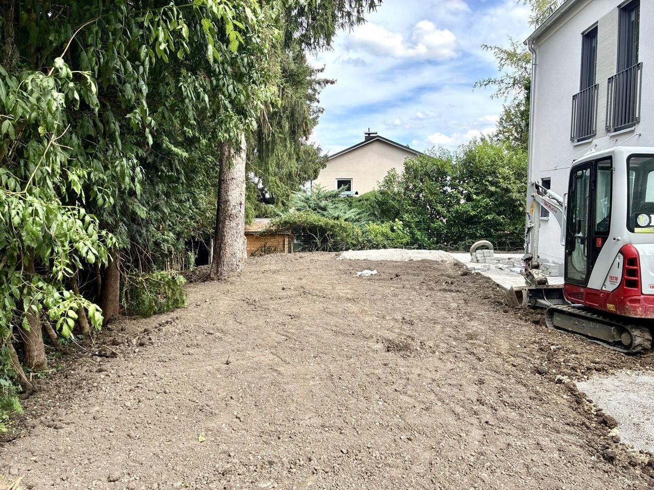 Hier entsteht eine West-Terrasse
