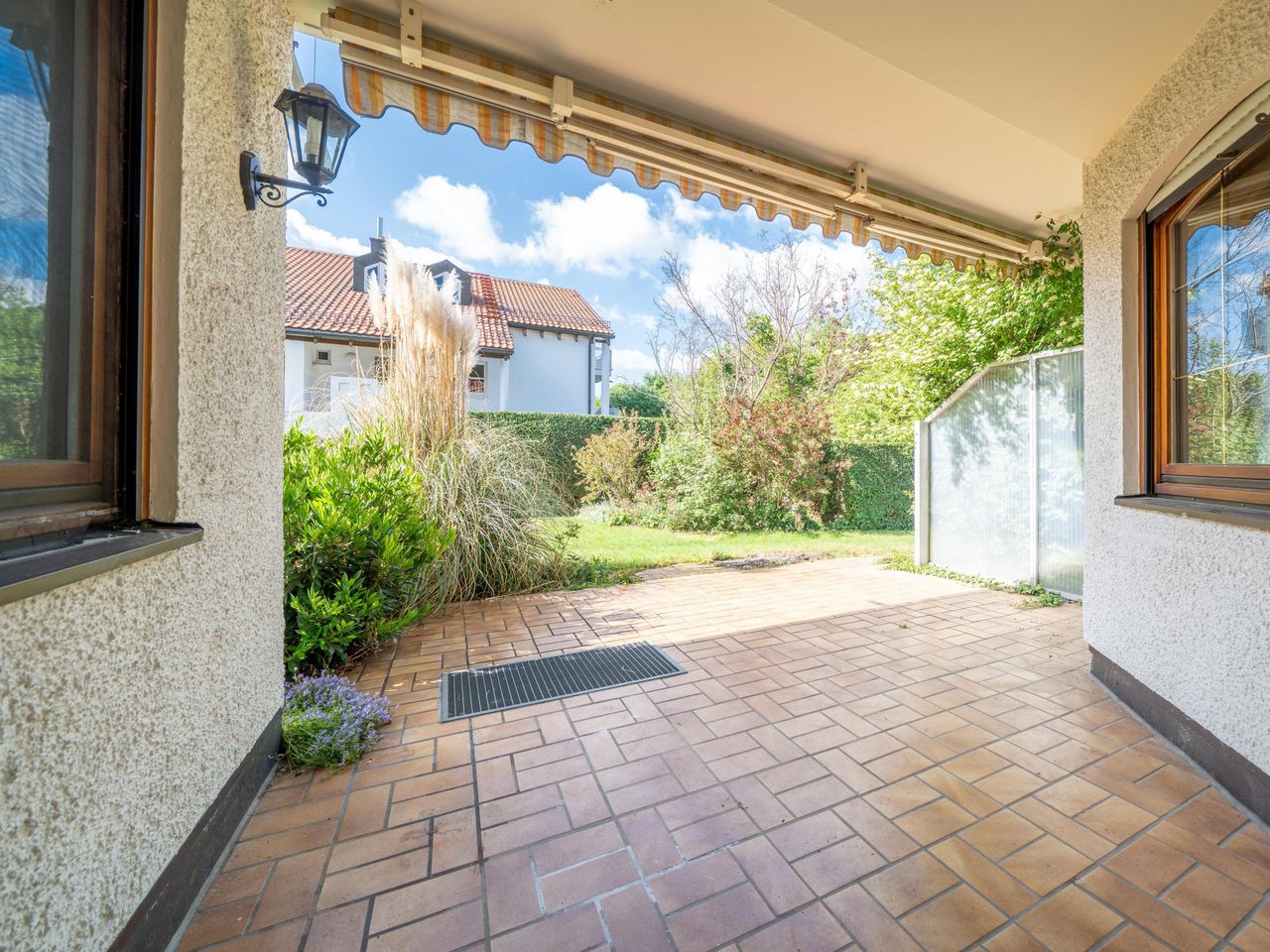 Terrasse in Südausrichtung