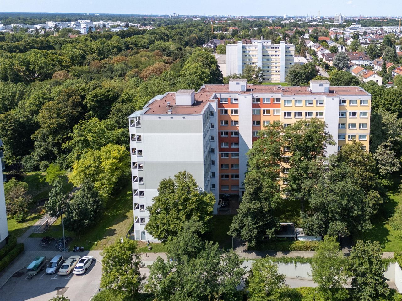 Drohnenansicht Ostseite
