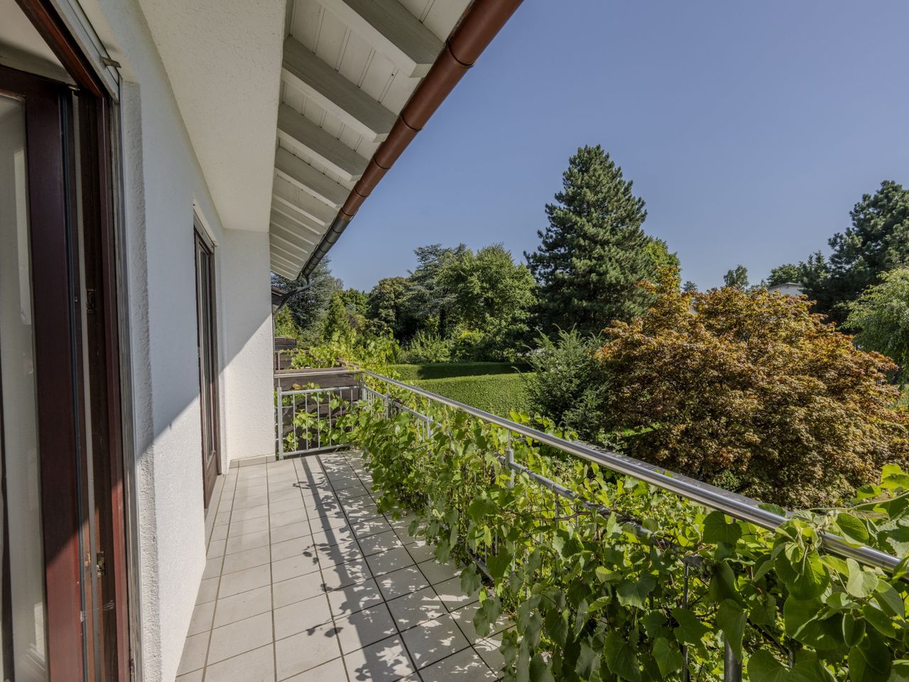 Sonniger Balkon