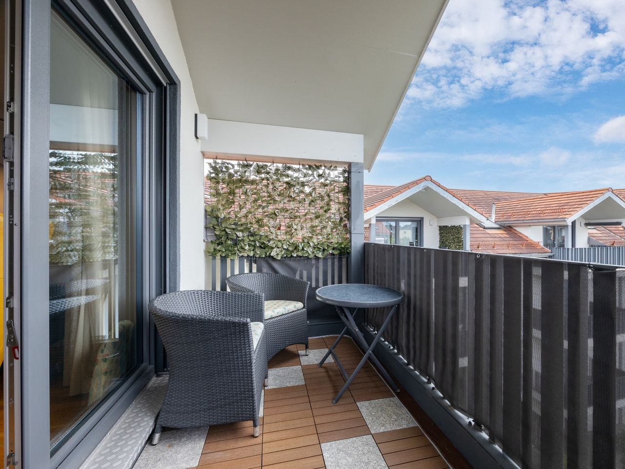 Balkon zum Innenhof