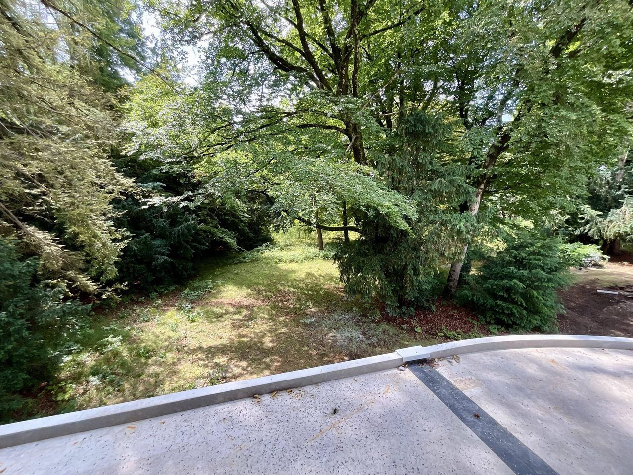 Blick von Balkon