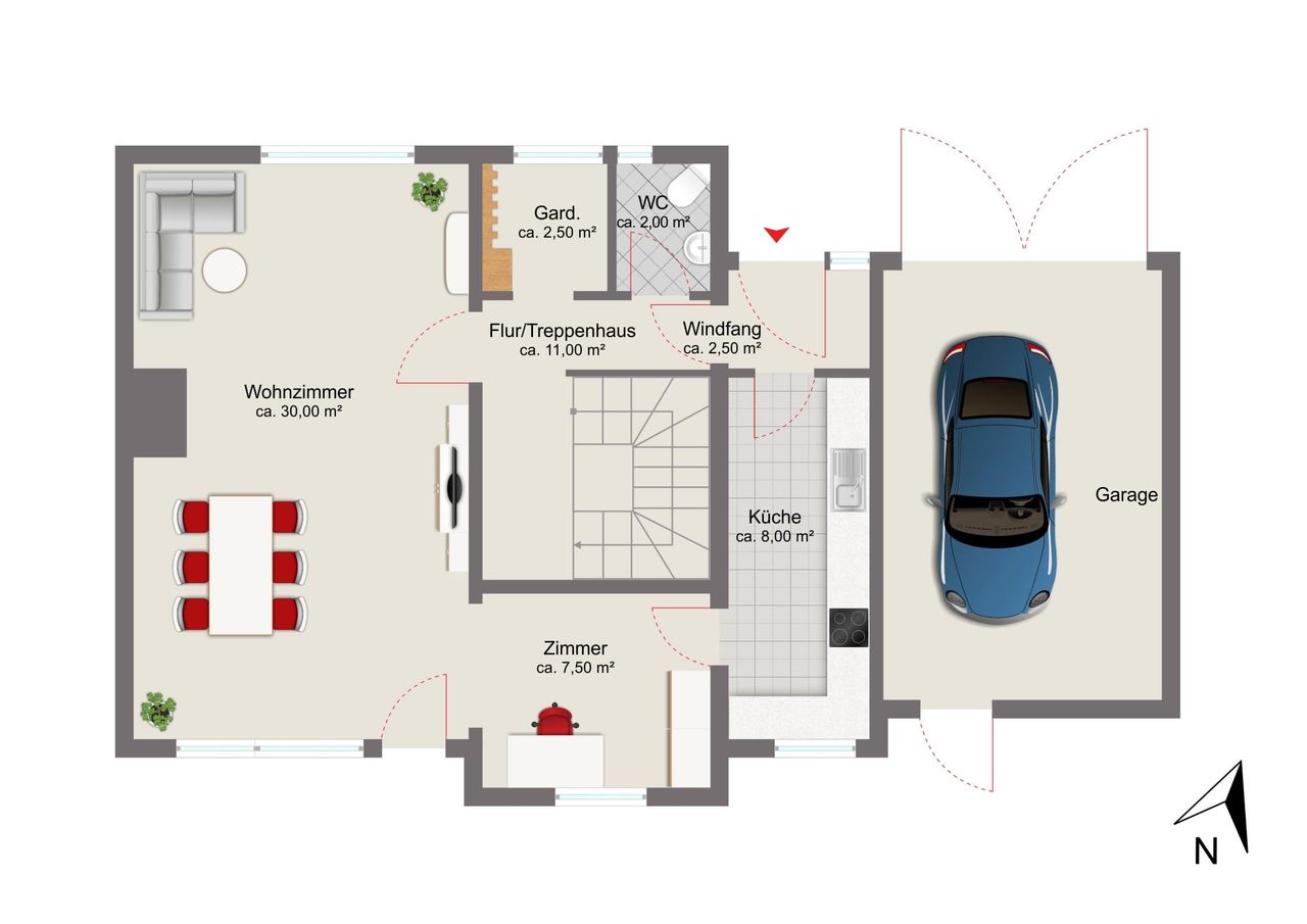 Grundriss EG