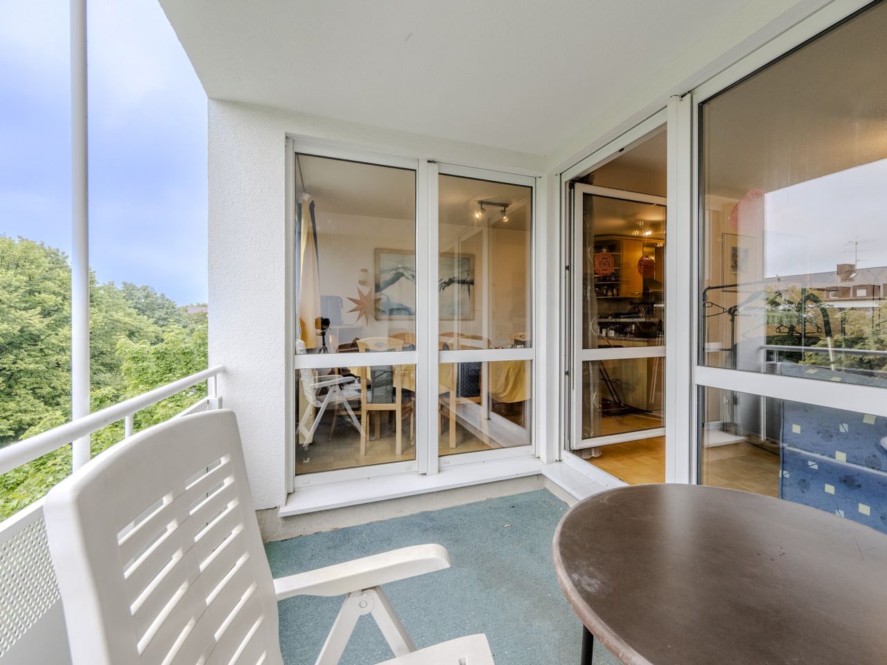 Großer Balkon