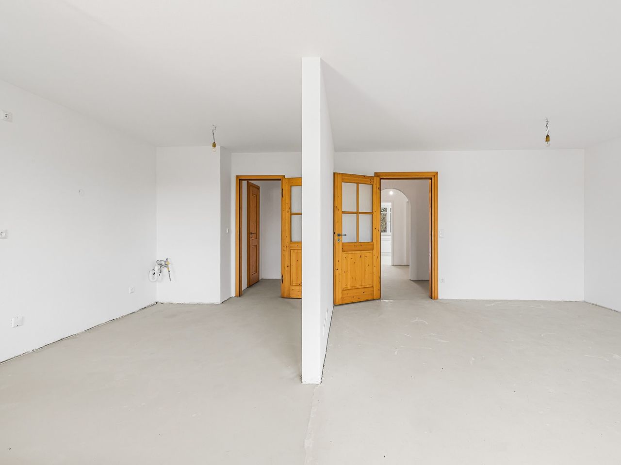 offene Küche und Wohnbereich