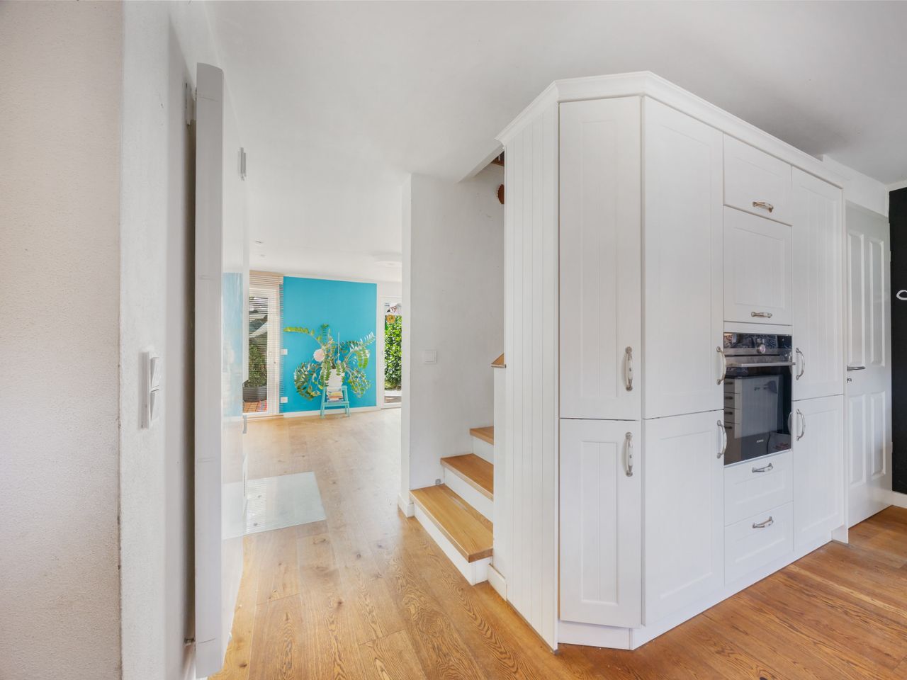 Blick ins Wohnzimmer