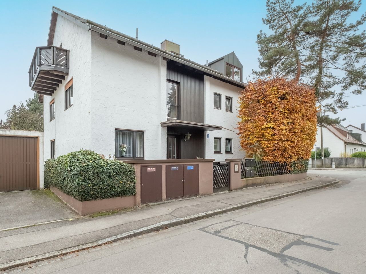 Hausansicht Straße