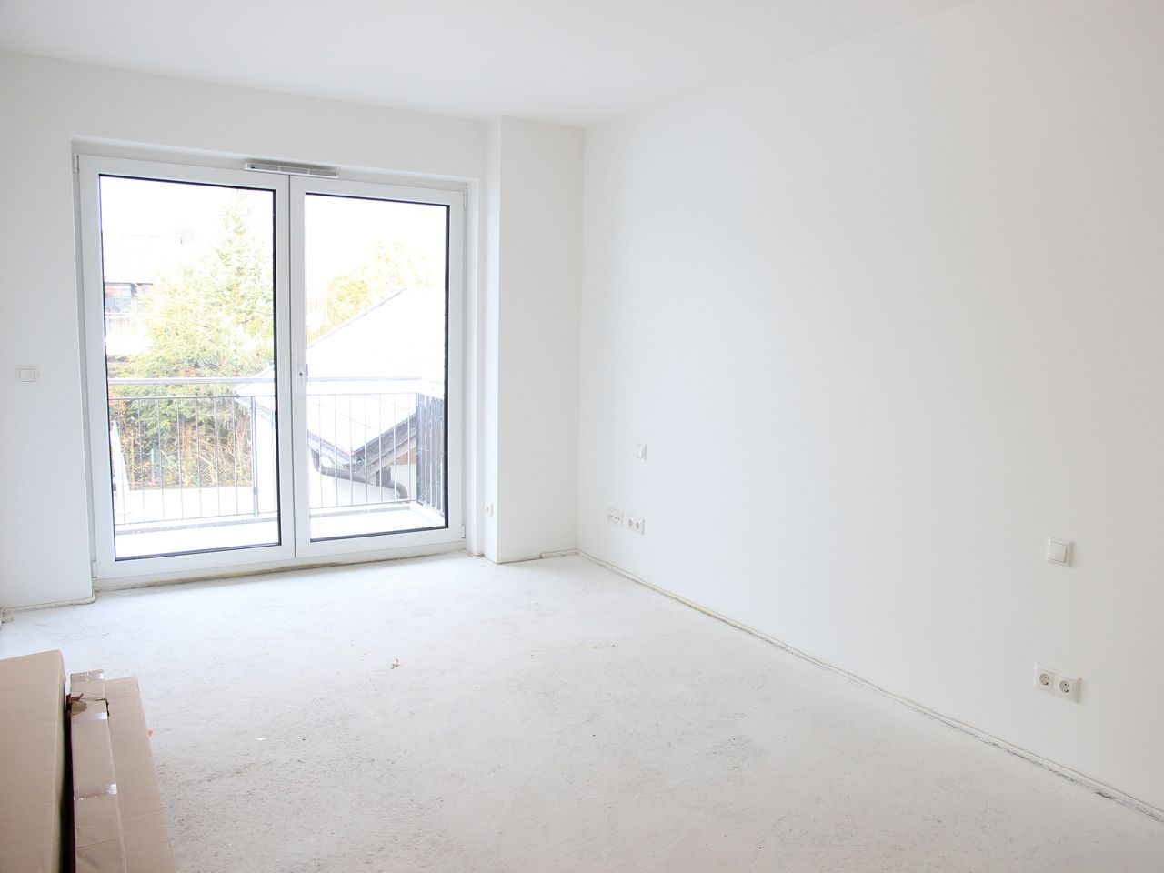Schlafzimmer mit Balkon