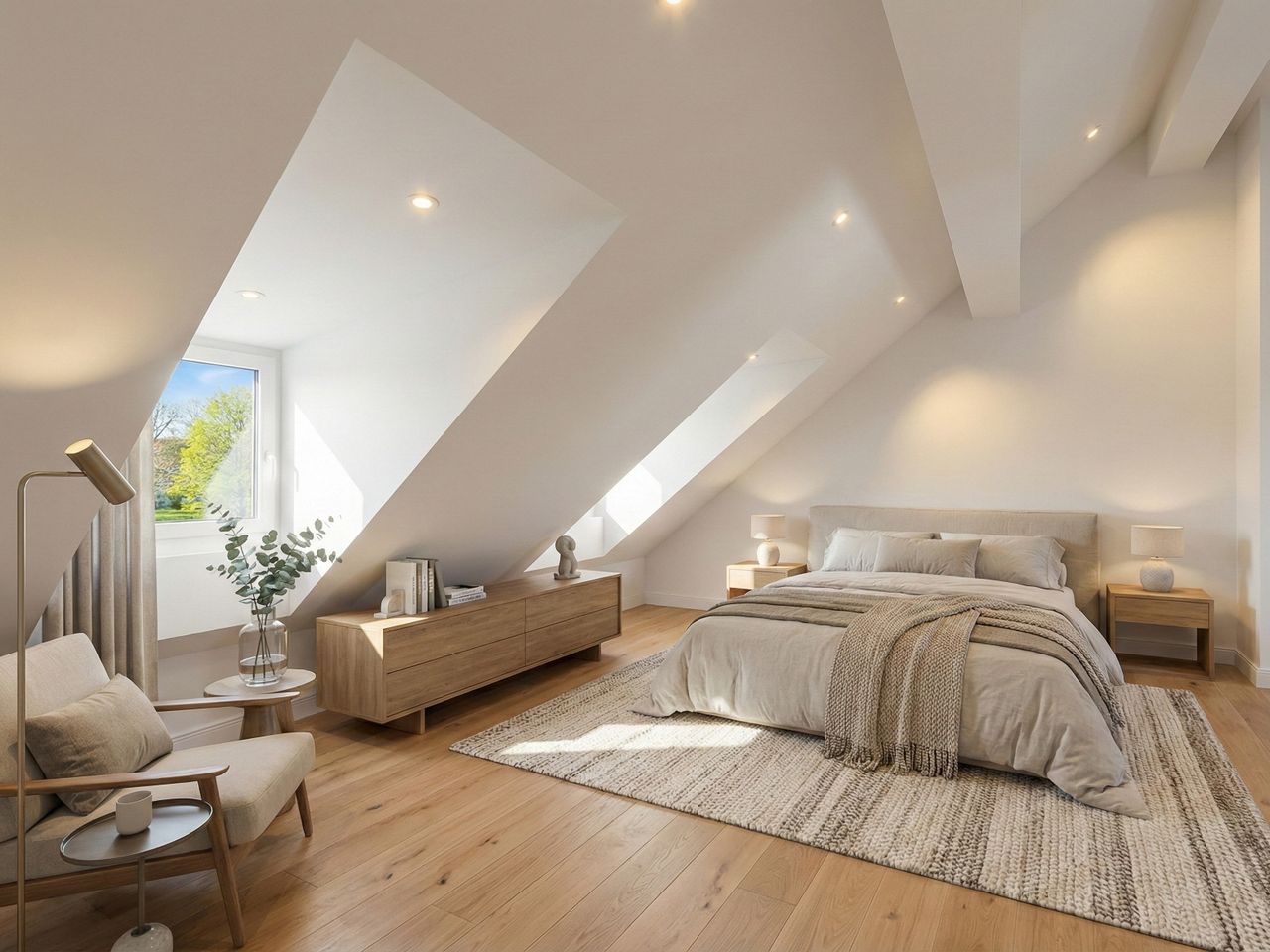 Dachgeschossausbau KI-Umsetzungsvorschlag