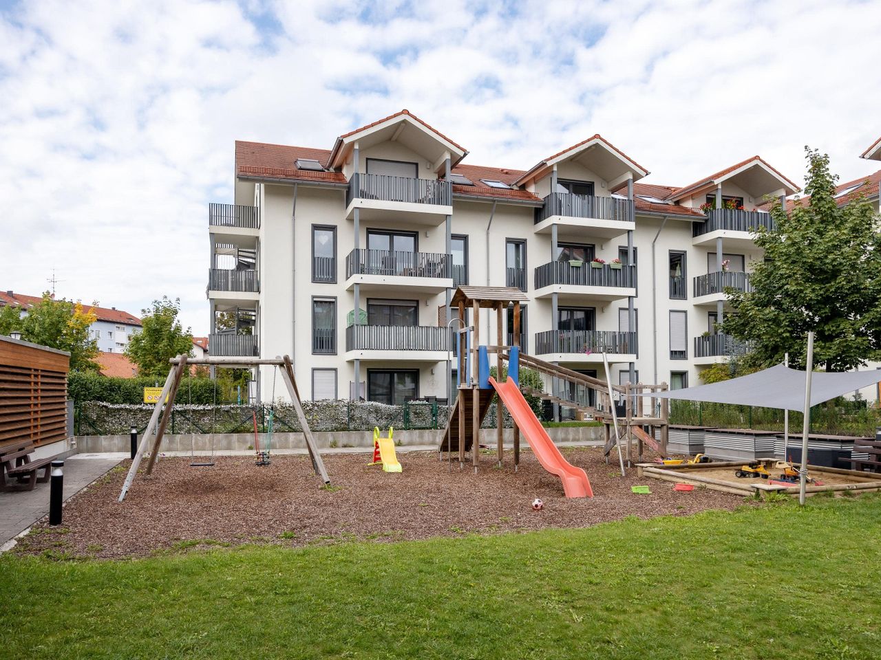 Spielplatz im Innenhof