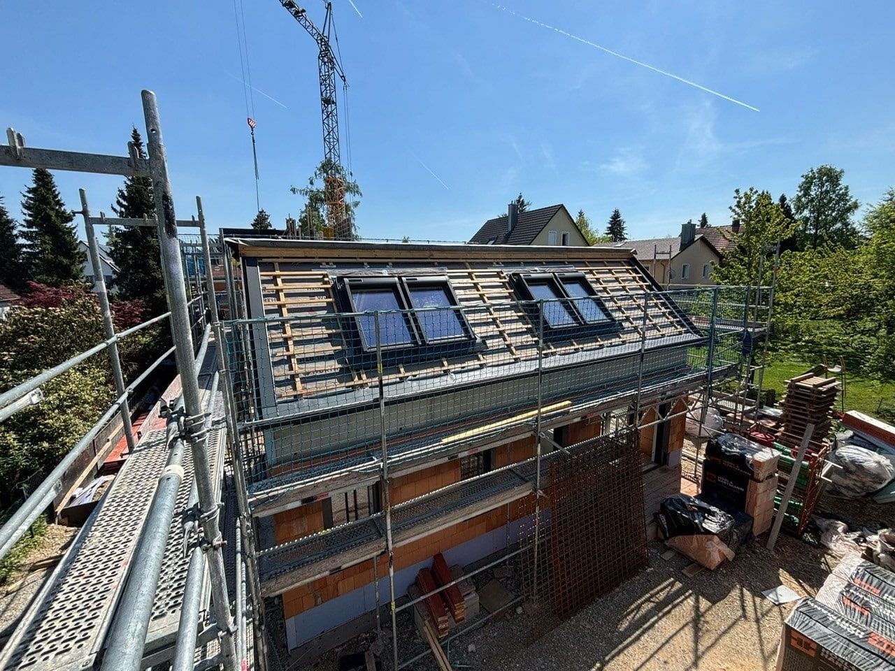 Baustellenstand Mai