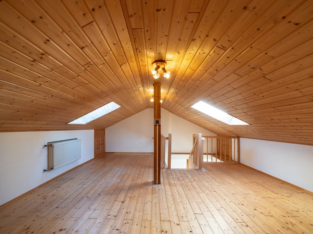 Hobbyraum im Dach
