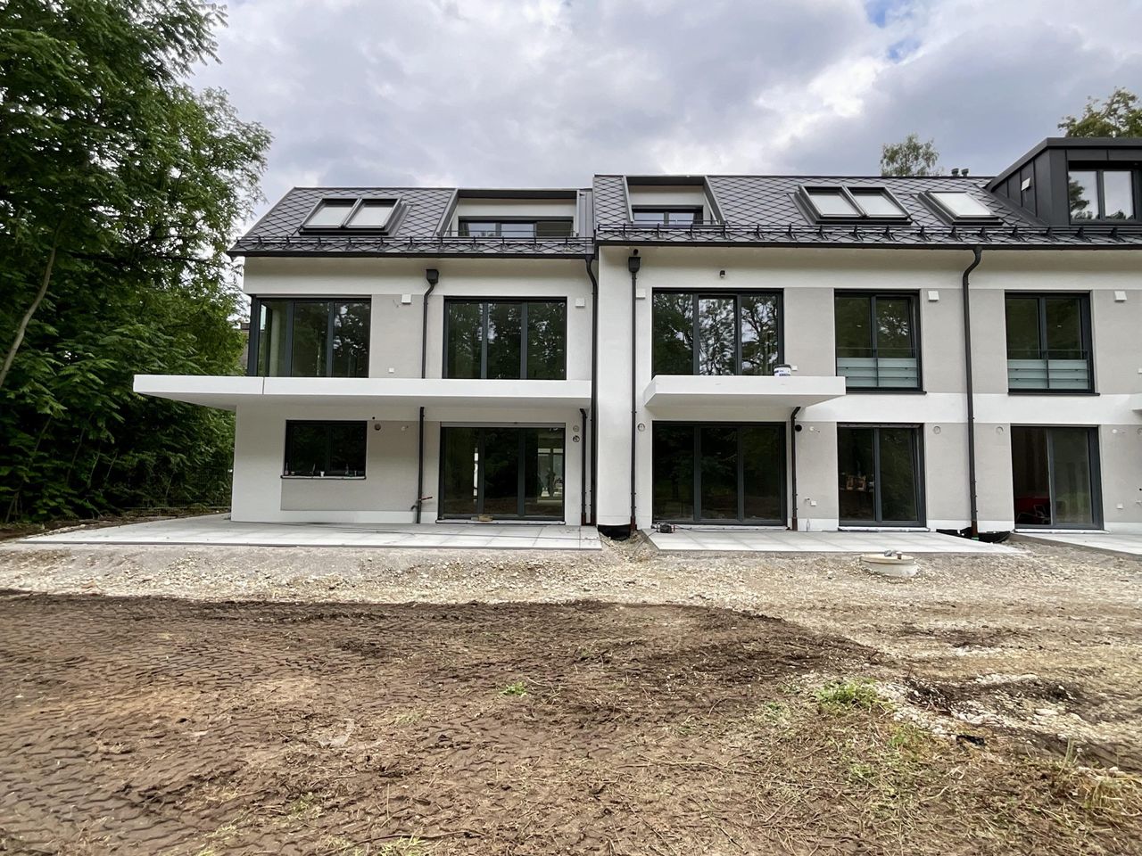 Gartenansicht Rückgebäude