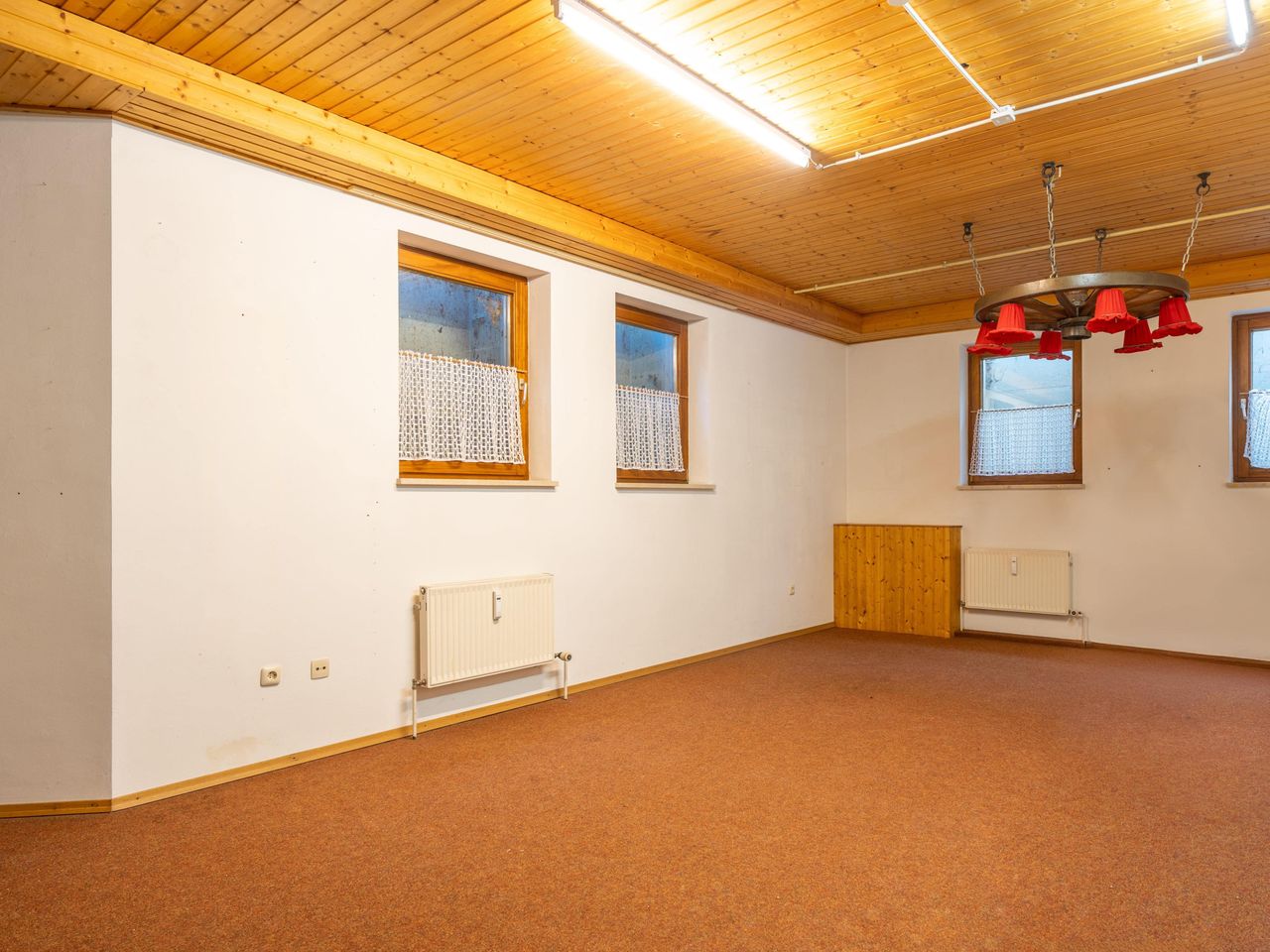 Hobbyraum im Kellergeschoss