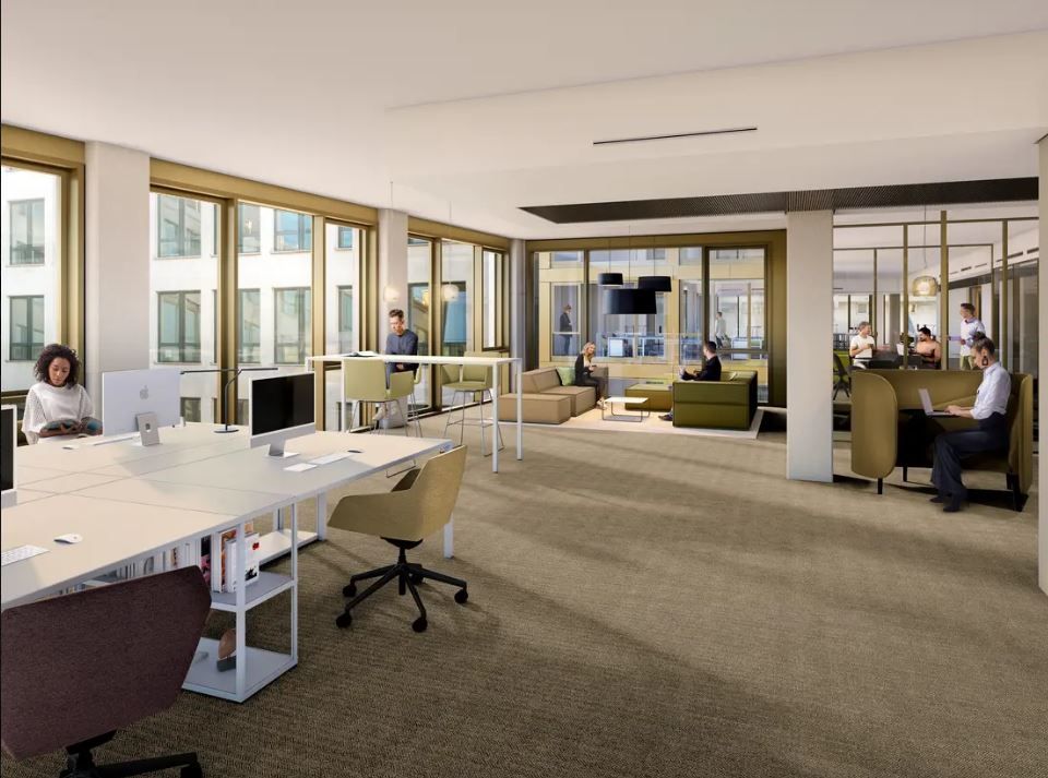 Rendering Büroflächen 2