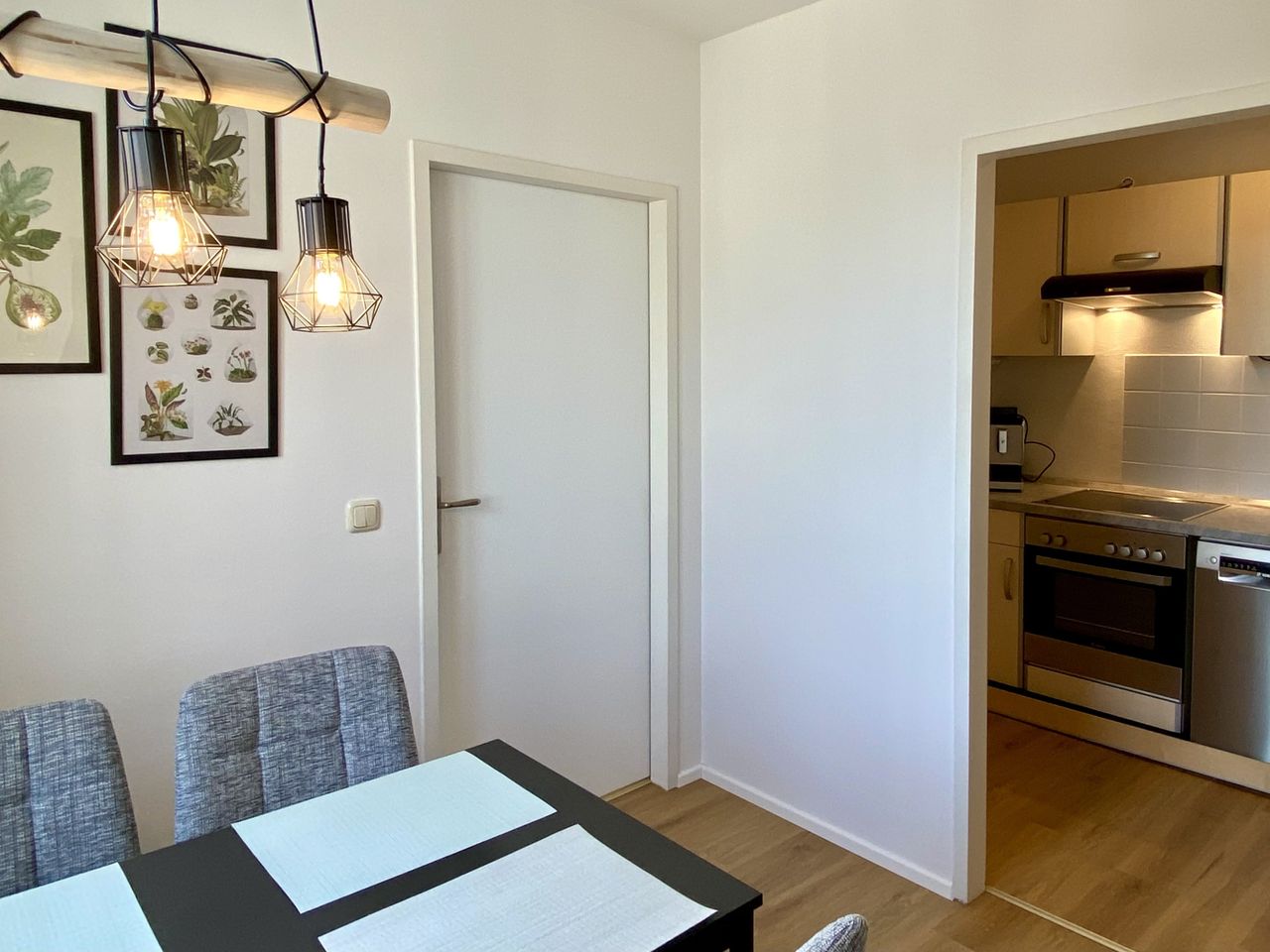 Essbereich mit Küche