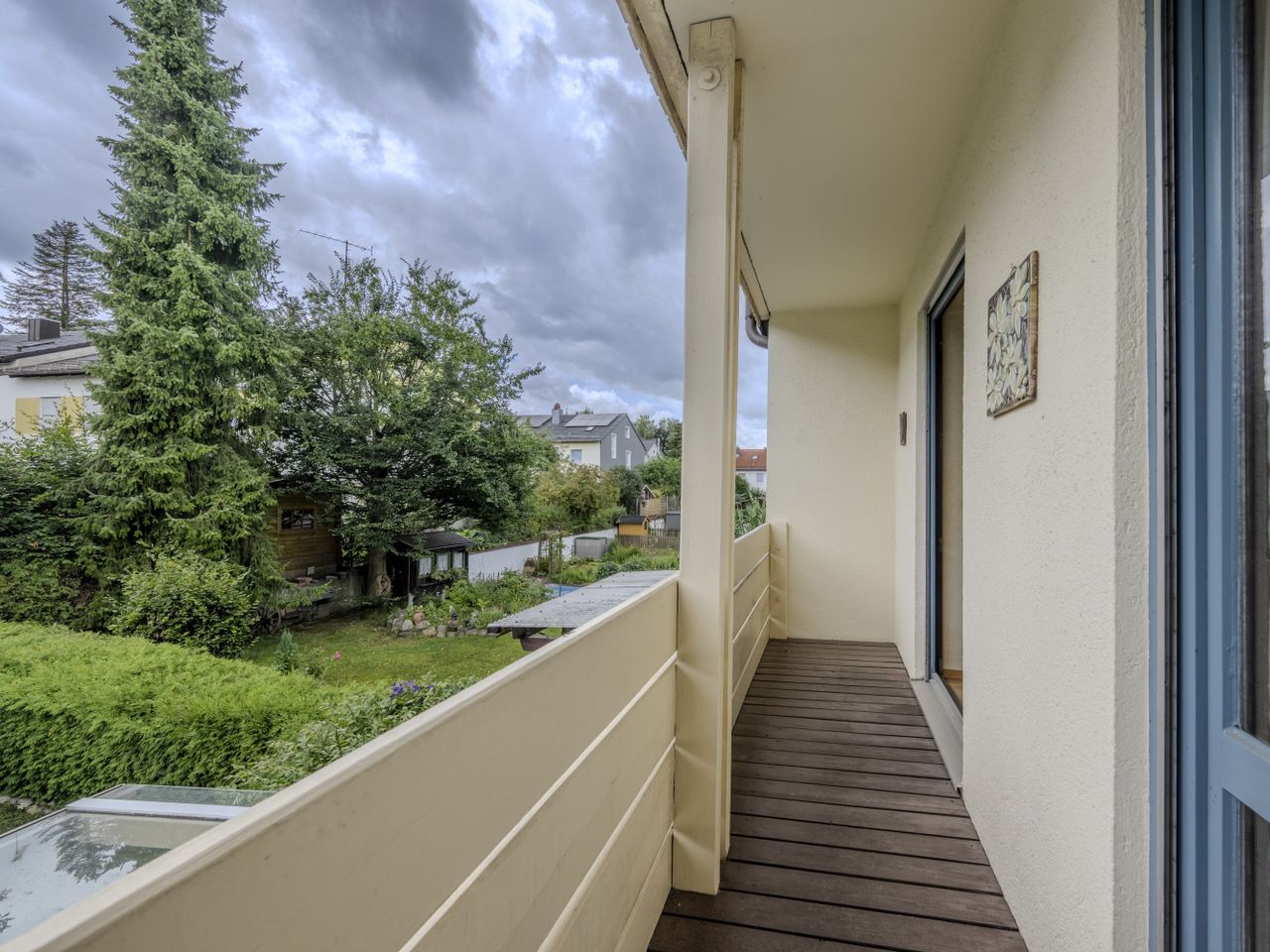 Balkon zum Garten