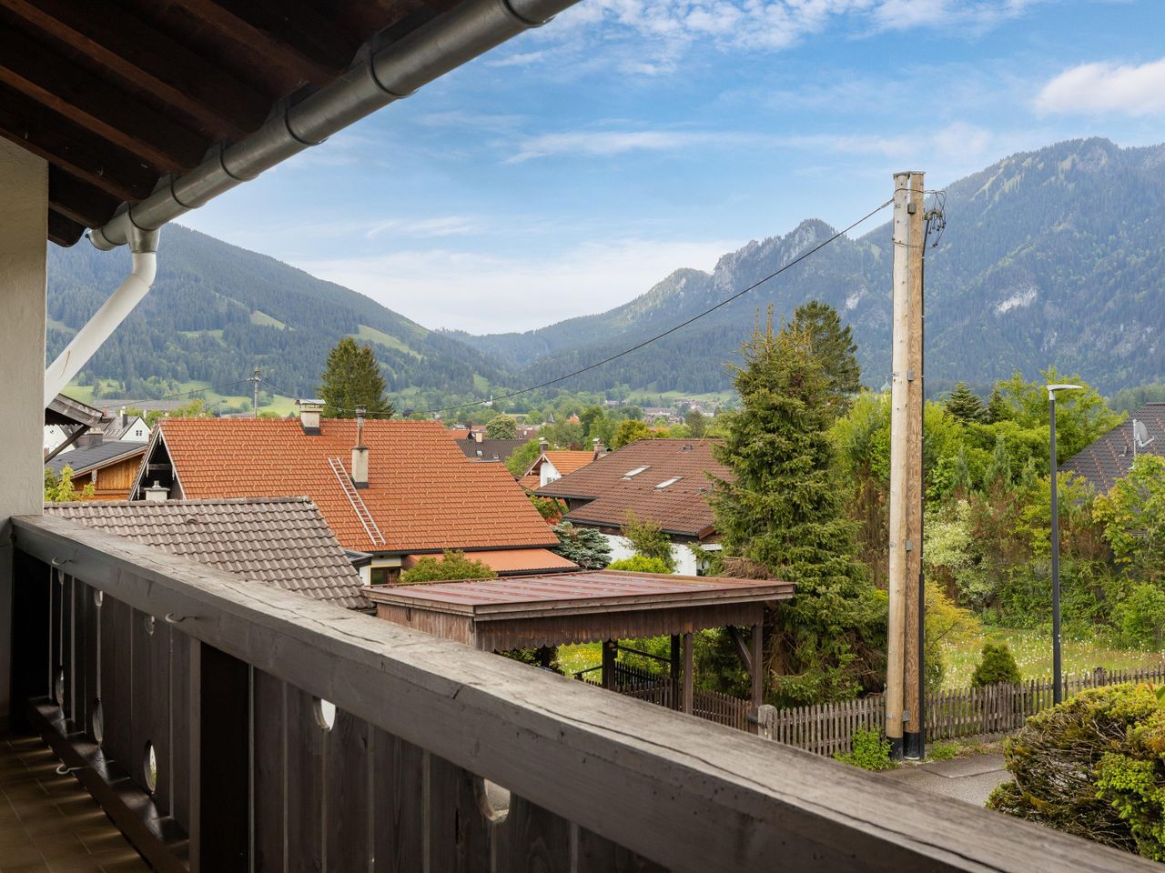 Ausblick von der Loggia