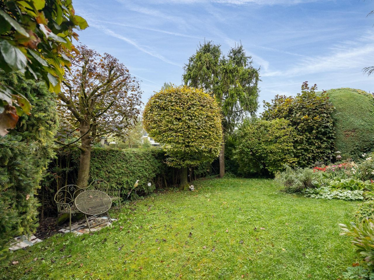 Eingewachsener Garten