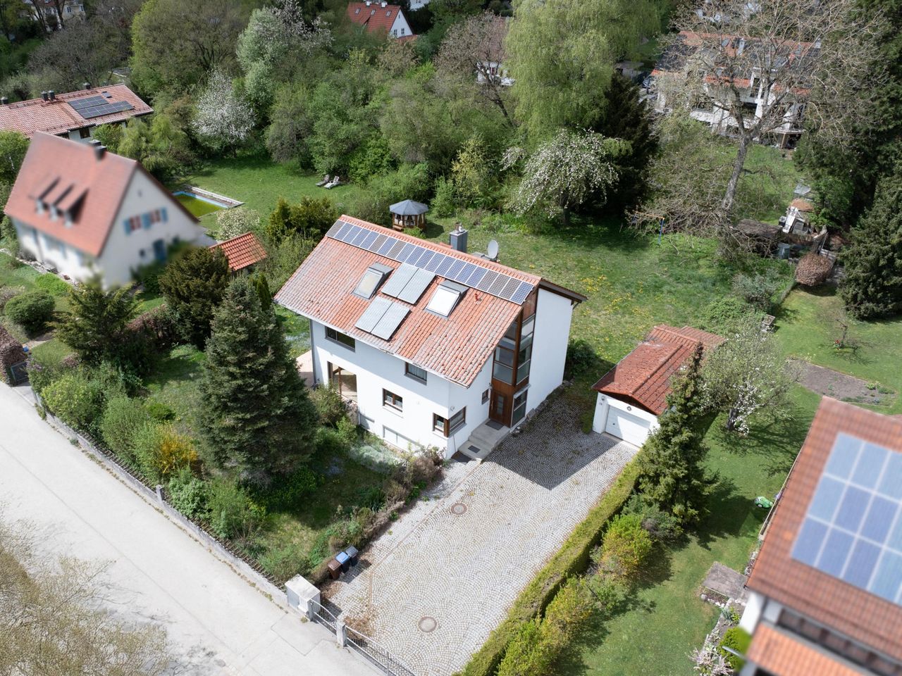 Drohnenansicht Draufsicht