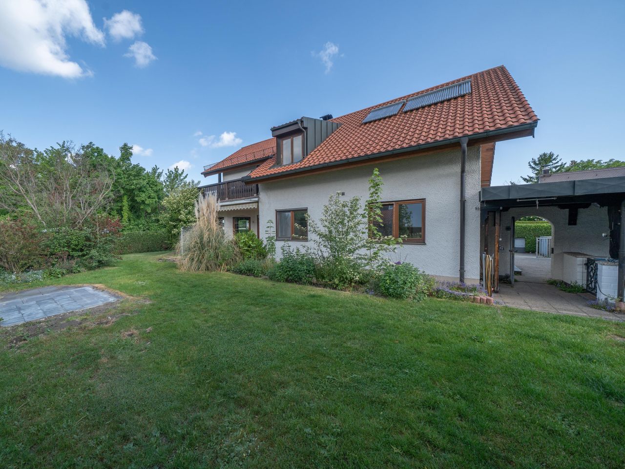 Garten in Südausrichtung