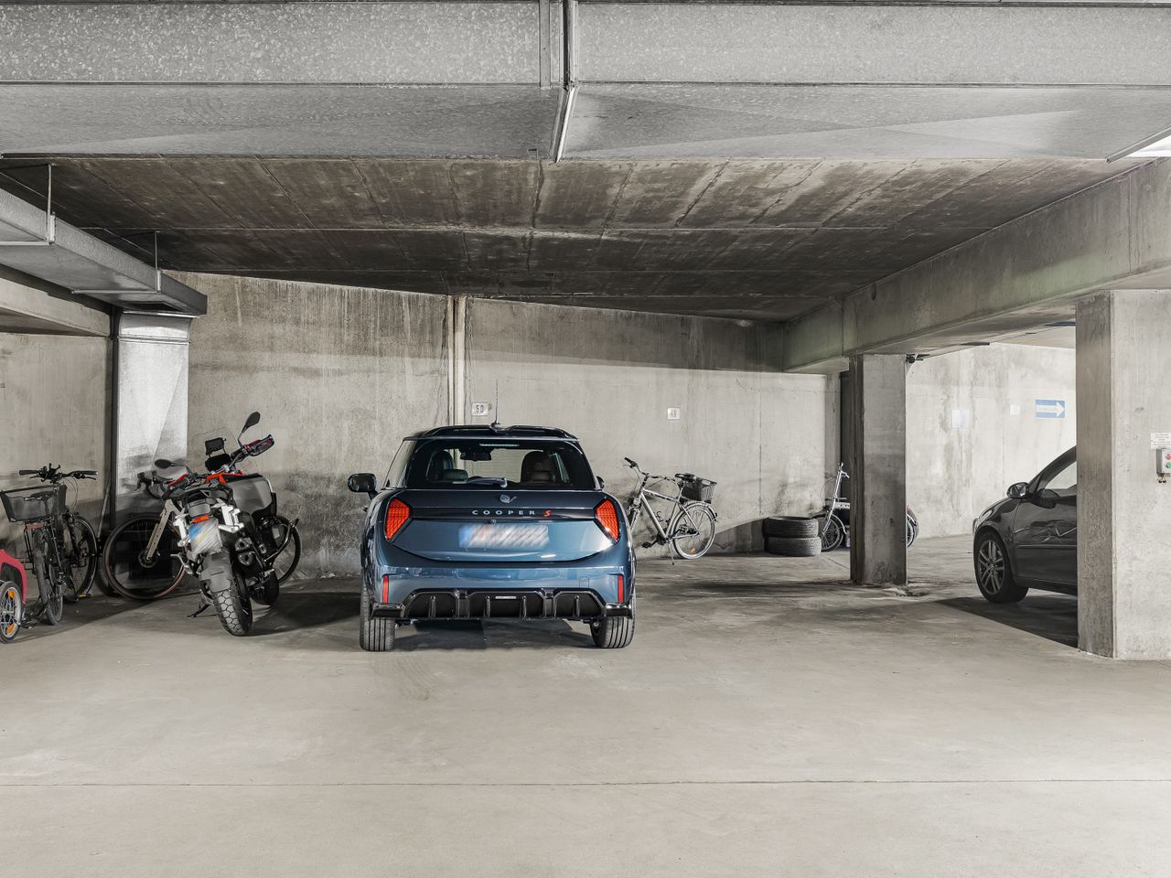 Stellplatz in der Tiefgarage