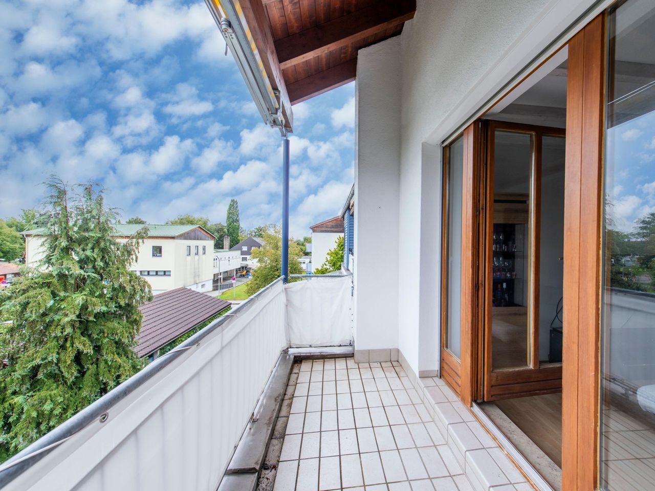 Balkon in Südausrichtung