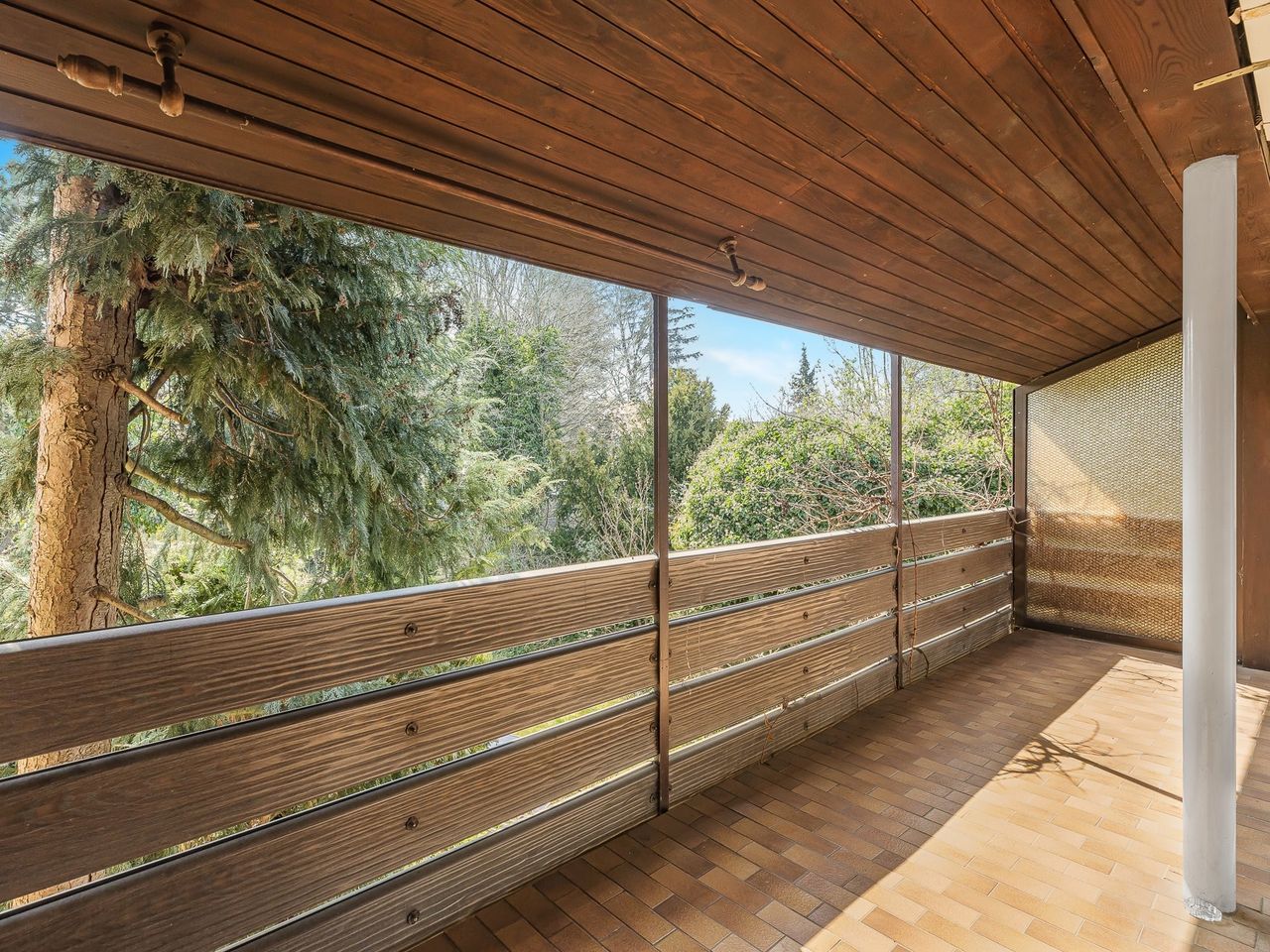 Sonniger Südbalkon