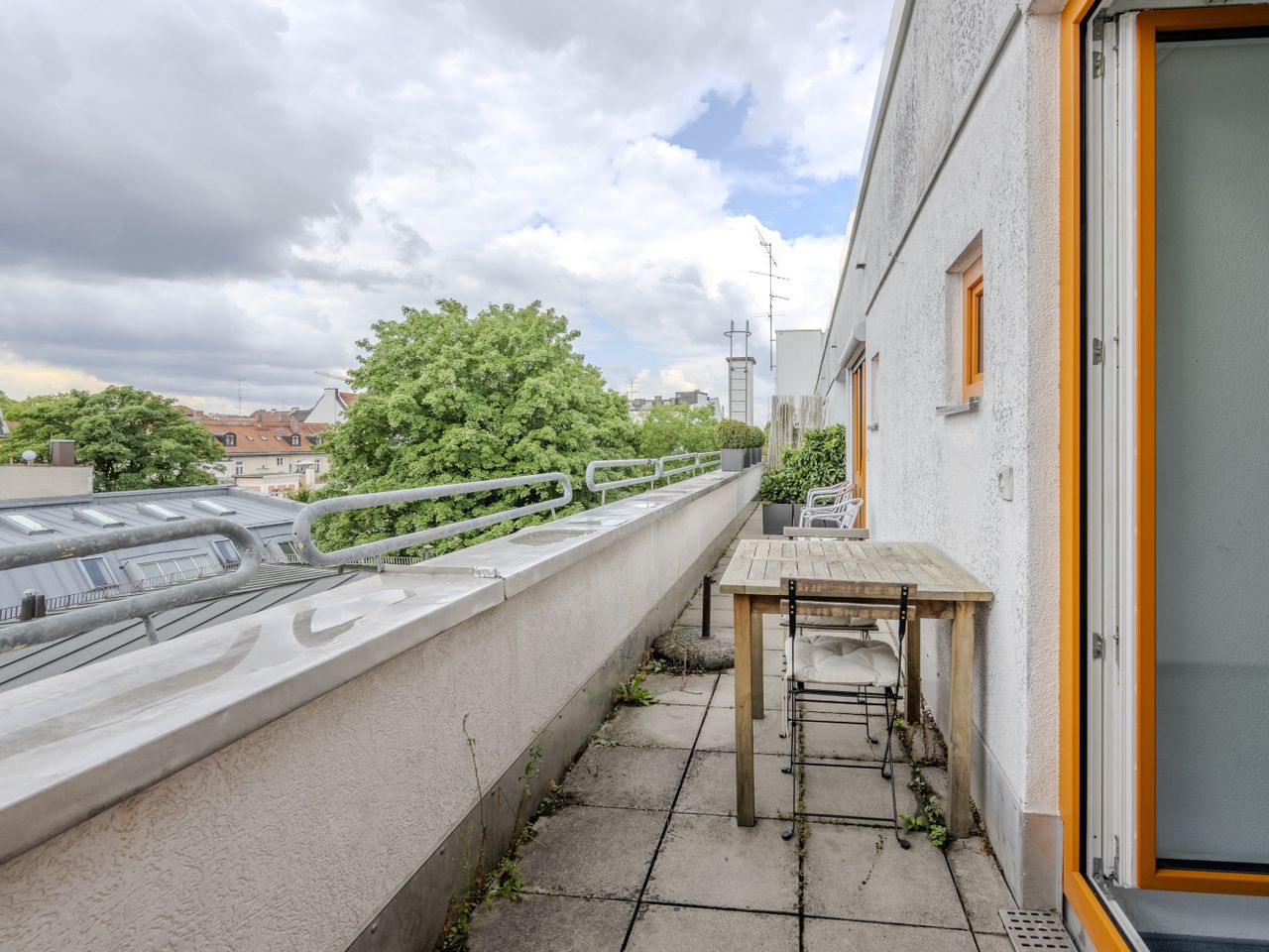 Terrasse mit Südausrichtung