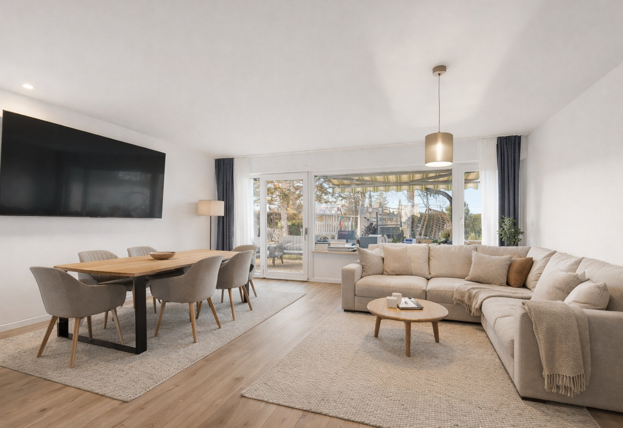 Wohnzimmer KI-Möblierungsvorschlag