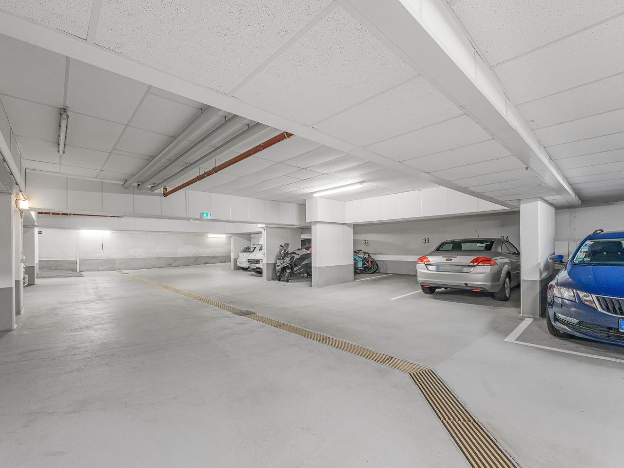 Tiefgarage mit Einzelstellplatz