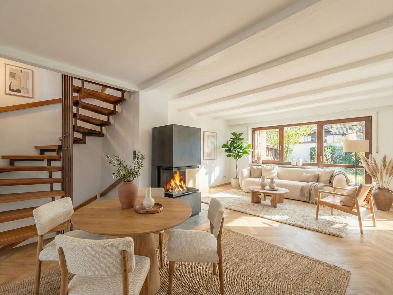 Wohnzimmer Renovierungsbeispiel