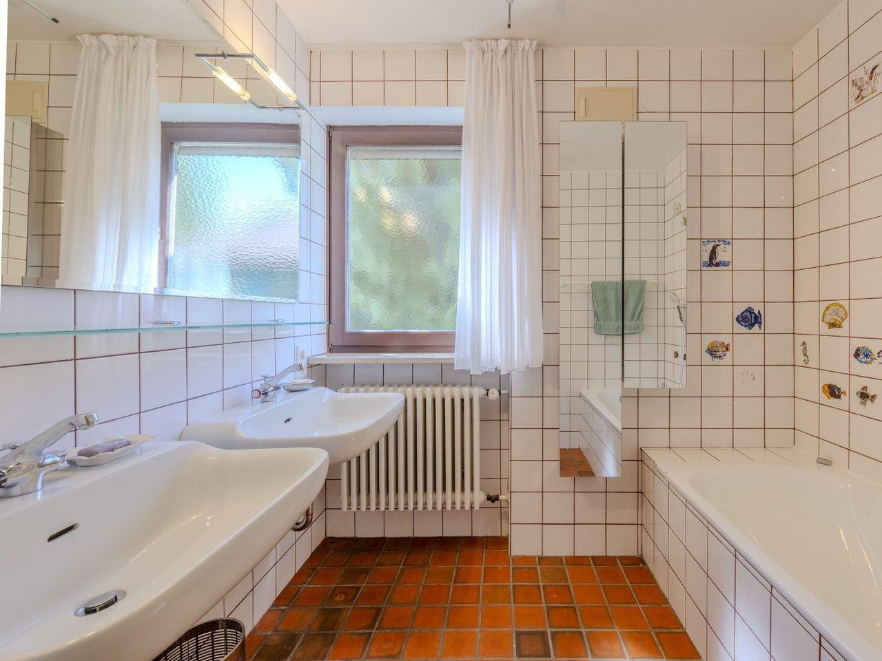 Tageslichtbad im Obergeschoss