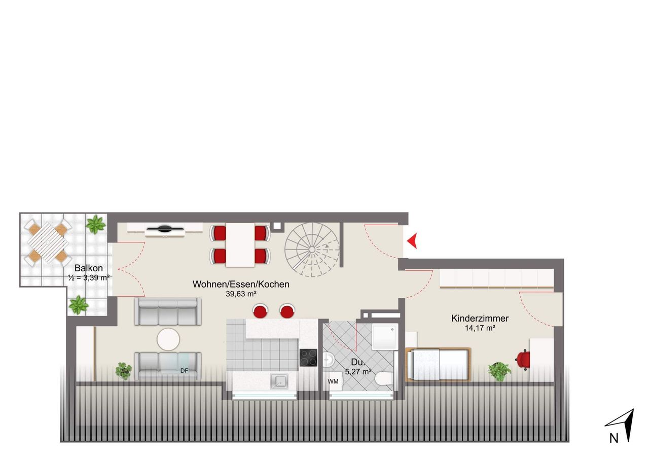 Grundriss OG