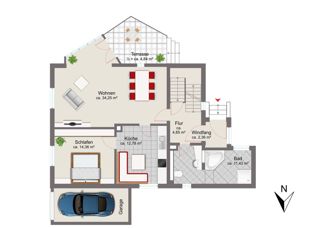 Grundriss EG