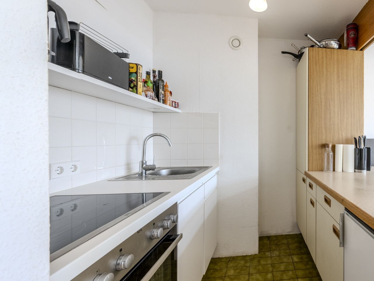 Offene Küche mit Theke