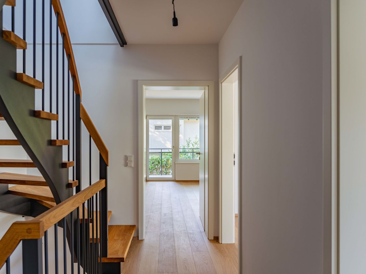 Treppe ins Dachgeschoss